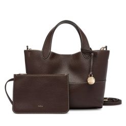 Torebka Furla. Brązowe torebki klasyczne damskie Furla, bez dodatków. Za 1,659.00 zł.