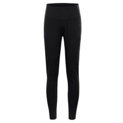 Legginsy damskie sportowe Alpine Pro Marda 2. Czarne legginsy damskie Alpine Pro, xs, bez wzorów, z elastanu, do biegania. Za 239.00 zł.