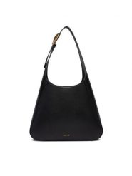 Calvin Klein Torebka Hardware Adj Strap Medium Bag LV04F3402G Czarny. Czarne torebki klasyczne damskie Calvin Klein, ze skóry, bez dodatków. Za 649.99 zł.