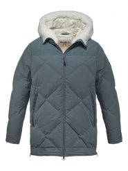 DOLOMITE Kurtka puchowa "Karakorum" w kolorze niebieskim rozmiar: L. Niebieskie kurtki damskie Dolomite, l, bez wzorów, z puchu, bez kaptura. Za 676.45 zł.