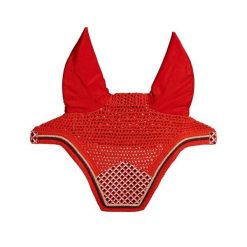 Krótka czapka dla konia z weluru z nadrukami Kentucky Horsewear Wellington. Fioletowe czapki damskie KENTUCKY HORSEWEAR, bez wzorów, z weluru. Za 313.50 zł.