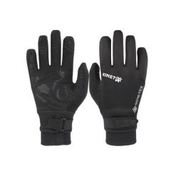 Rękawiczki rowerowe zimowe unisex KINETIXX Lucas GTX black. Czarne rękawiczki damskie KINETIXX, bez wzorów. Za 405.00 zł.