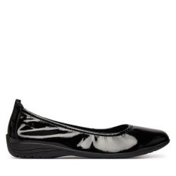 Baleriny Josef Seibel. Czarne balerinki damskie Josef Seibel, bez wzorów. Za 389.99 zł.
