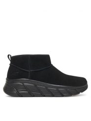 Skechers Śniegowce Bobs B Flex Hi 117390/BBK Czarny. Czarne śniegowce damskie Skechers, ze skóry. Za 289.99 zł.