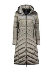 Canadian Peak Płaszcz pikowany "Blancheak" w kolorze szarym rozmiar: L. Szare płaszcze damskie Canadian Peak, l, bez wzorów, bez kaptura. Za 228.38 zł.