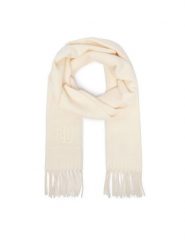LAUREN RALPH LAUREN Szalik 454927208001 Kremowy. Białe szaliki damskie Lauren Ralph Lauren, bez wzorów. Za 689.99 zł.