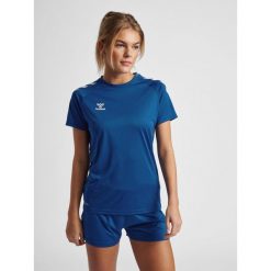 Hummel Core XK Poly T-Shirt S/S Woman. Czerwone koszulki sportowe damskie Hummel, m, bez wzorów, bez ramiączek, do piłki ręcznej. Za 118.50 zł.
