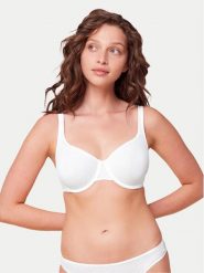 Triumph Biustonosz z fiszbiną Harmony Spotlight 10215944 Biały. Białe biustonosze Triumph, bez wzorów, z syntetyku. Za 189.99 zł.