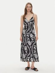 ONLY Sukienka letnia Catja 15347529 Czarny Regular Fit. Czarne sukienki damskie Only, bez wzorów, bez ramiączek. Za 209.99 zł.