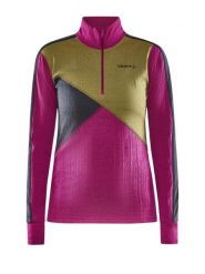 Craft ADV Nordic Wool HZ W – Damska bluza z wełny merino (half‑zip) – Roxo-Slate. Szare bluzy damskie Craft, s, bez wzorów, z poliamidu, bez kaptura. Za 279.00 zł.