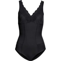 Body shape, średni stopień modelowania sylwetki. Czarne bielizna korygująca bonprix, z aplikacjami, z koronki. Za 132.99 zł.