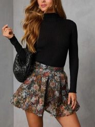 Milan Kiss Spódnica ze wzorem rozmiar: M. Spódnice damskie Milan Kiss, na co dzień, m, bez wzorów, mini. Za 160.96 zł.