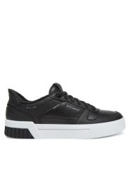 Skechers Sneakersy Jade-Put It In Neutral 185222/BLK Czarny. Czarne obuwie sportowe damskie Skechers, ze skóry, bez zapięcia. Za 239.99 zł.