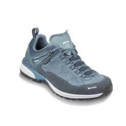 Buty trekkingowe damskie Meindl Top Trail. Niebieskie obuwie trekkingowe damskie MEINDL, z materiału, bez zapięcia. Za 781.99 zł.