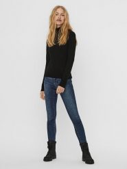 Vero Moda Sweter "Glory" w kolorze czarnym rozmiar: XXL. Czarne swetry klasyczne damskie Vero Moda, xxl, bez kołnierzyka. Za 101.45 zł.