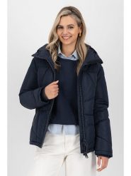 Alife and kickin Kurtka zimowa "KasandraAK" w kolorze granatowym rozmiar: XL. Niebieskie kurtki damskie Alife and Kickin, na zimę, xl, bez wzorów, z puchu, bez kaptura. Za 293.59 zł.