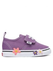 Vans Tenisówki Authentic Elastic Lace VN000YSCFRT1 Fioletowy. Fioletowe buty sportowe dziewczęce Vans, z materiału, bez zapięcia. Za 199.99 zł.