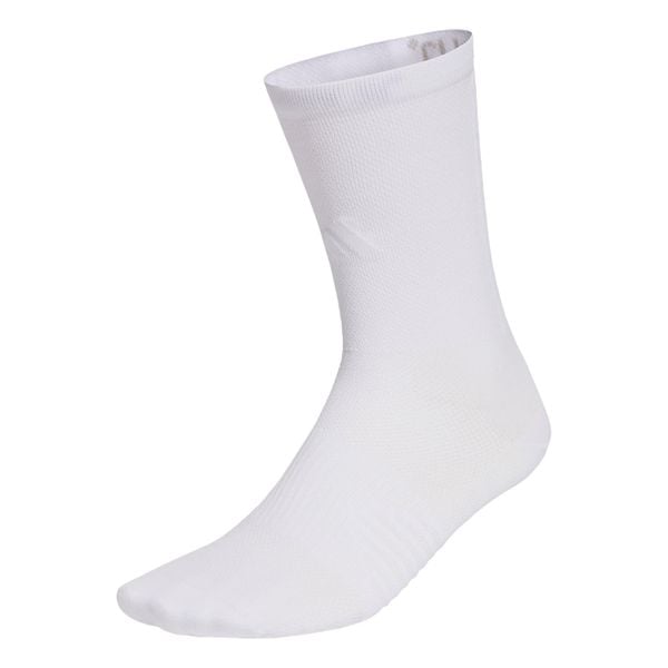 SKARPETY CYCLING. Białe skarpetki damskie Adidas, bez wzorów, z elastanu. Za 64.95 zł.