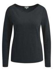 Milano Italy Koszulka w kolorze czarnym rozmiar: XL. Czarne koszulki damskie Milano Italy, xl, bez wzorów, bez kołnierzyka, bez ramiączek. Za 113.99 zł.