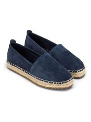 Marc O´Polo Skórzane espadryle w kolorze granatowym rozmiar: 40. Niebieskie espadryle damskie bez wzorów, ze skóry, bez obcasa. Za 264.15 zł.
