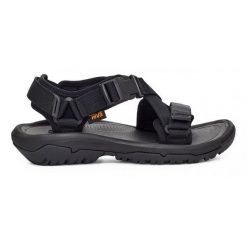 Sandały damskie Teva Hurricane Verge. Czarne sandały damskie Teva, bez wzorów, bez obcasa, bez zapięcia. Za 287.99 zł.