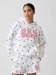 GAP Bluza w kolorze białym rozmiar: M. Białe bluzy damskie GAP, m, bez wzorów, z kapturem. Za 149.95 zł.
