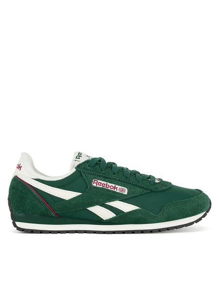 Reebok Sneakersy CLASSIC AZ 100221226 Zielony. Zielone obuwie sportowe damskie Reebok, ze skóry, bez zapięcia. Za 299.99 zł.