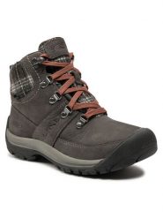 Keen Trekkingi Kaci III Winter Mid Wp 1026719 Szary. Szare obuwie sportowe damskie Keen, z nubiku, bez zapięcia. Za 649.99 zł.
