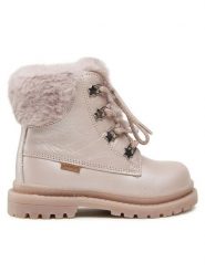 Lasocki Kids Trapery CI12-POINT-10 Różowy. Czerwone kozaki dziewczęce Lasocki Kids, bez wzorów, ze skóry, bez obcasa, bez zapięcia. Za 189.99 zł.