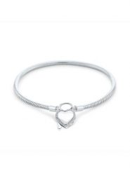 CHARM'S Srebrna bransoletka z elementem ozdobnym rozmiar: onesize. Szare bransoletki damskie CHARM'S, srebrne. Za 245.96 zł.