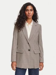 Marella Marynarka Fasto 2625046091 Kremowy Regular Fit. Białe marynarki i żakiety damskie Marella, bez wzorów, z syntetyku. Za 1,009.00 zł.