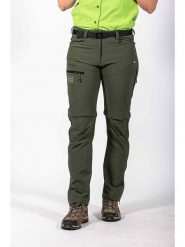 Maul Sport Spodnie funkcyjne Zipp-Off "Oakville 2XT" w kolorze zielonym rozmiar: 48. Zielone spodnie dresowe damskie Maul Sport, bez wzorów, z tkaniny, outdoorowe. Za 245.38 zł.