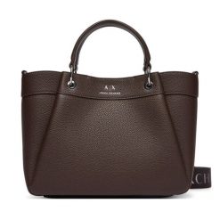 Torebka Armani Exchange. Brązowe torebki klasyczne damskie Armani Exchange, bez dodatków. Za 729.99 zł.