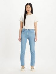 Levi´s Dżinsy "724" - Slim fit - w kolorze błękitnym rozmiar: W30/L32. Niebieskie jeansy damskie z podwyższonym stanem. Za 149.31 zł.