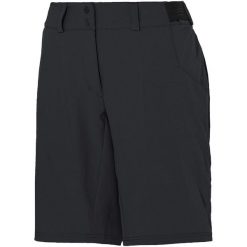 Szorty damskie VAUDE Loamer Base. Czarne spodenki sportowe damskie Vaude, s, bez wzorów, z materiału. Za 337.20 zł.