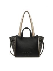 TOUS Torebka City Kaos Icon 2002186652 Czarny. Czarne shopper bag tous, bez wzorów, ze skóry, bez dodatków. Za 589.99 zł.