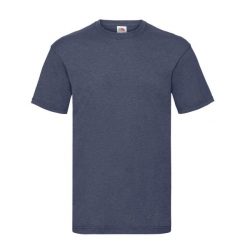 Koszulka Unisex Dla Dorosłych Valueweight. Niebieskie bluzki damskie Fruit of the Loom, l, bez wzorów, sportowe, bez kołnierzyka, bez ramiączek. Za 35.99 zł.