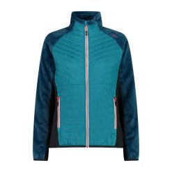 Hybrdowa kurtka unlimitech dla kobiet CMP. Czerwone kurtki damskie CMP, bez wzorów, bez kaptura. Za 356.00 zł.