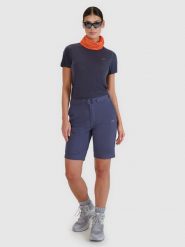 4F Spodenki trekkingowe szybkoschnące damskie - szare XXL. Szare szorty damskie 4F, bez wzorów, z elastanu. W wyprzedaży za 149.99 zł.