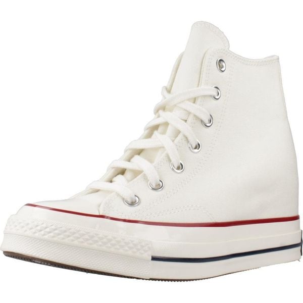 Buty CONVERSE CHUCK 70 Biały. Białe obuwie trekkingowe damskie Converse, z materiału, bez zapięcia. Za 386.99 zł.