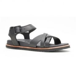 Buty do chodzenia damskie Kamik Sadie. Czarne obuwie trekkingowe damskie Kamik, z materiału, bez zapięcia. Za 364.00 zł.