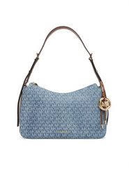 MICHAEL Michael Kors Torebka Nolita 30S6GY5L2C Niebieski. Niebieskie torebki klasyczne damskie MICHAEL Michael Kors, z materiału, bez dodatków. Za 1,469.00 zł.