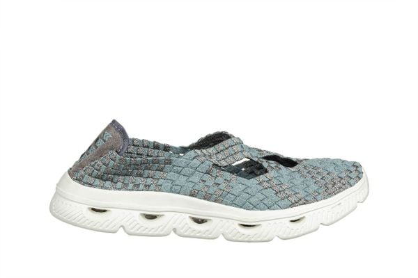 Półbuty Rock Djerba Reptile 032034, Niebieski, Materiał - 36. Niebieskie obuwie sportowe casual damskie Rock Spring, z materiału, bez zapięcia. W wyprzedaży za 134.10 zł.