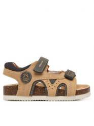 Mayoral Sandały 41775.84 Brązowy. Brązowe sandały chłopięce Mayoral, ze skóry, bez zapięcia. Za 179.99 zł.