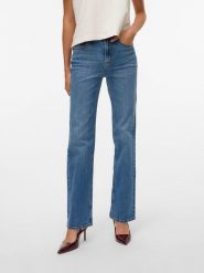 Vero Moda Dżinsy - Comfort fit - w kolorze niebieskim rozmiar: W25/L30. Niebieskie jeansy damskie Vero Moda. Za 117.73 zł.
