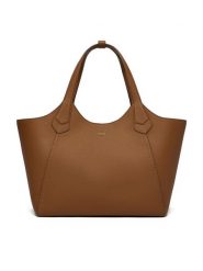 BOSS Torebka 50563395 Brązowy. Brązowe shopper bag Boss, bez wzorów, ze skóry, bez dodatków. Za 1,599.00 zł.
