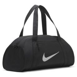 Torba sportowa unisex Nike Gym Club. Czarne torby sportowe Nike, bez wzorów, z materiału. Za 182.95 zł.