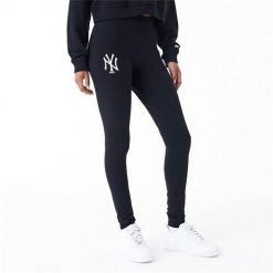 Spodnie sportowe damskie New Era 60435319. Czarne spodnie dresowe damskie New Era, xl, bez wzorów. Za 345.00 zł.