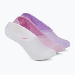 Skarpety damskie SKECHERS Non Terry No Show Liner 3. Białe skarpetki damskie Skechers, z aplikacjami, z elastanu. Za 23.99 zł.