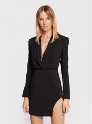 Pinko Sukienka koktajlowa Alejandra 1G1836 7624 Czarny Slim Fit. Czarne sukienki damskie Pinko, bez wzorów, z syntetyku, wizytowe, bez ramiączek. Za 1,619.00 zł.